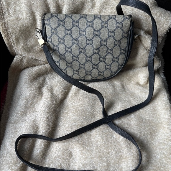 Gucci Beige and Black Women's Bag vintage inner deterioration - Picture 6 of 10